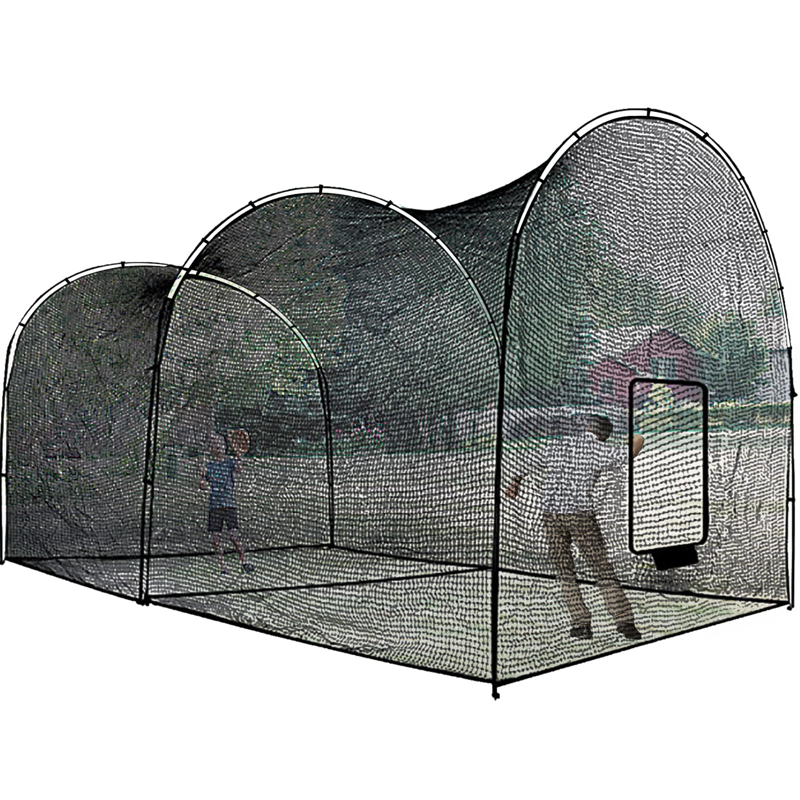 Amazon | KAIDIDA バッティングネット 大型 野球バッティングゲージ 防