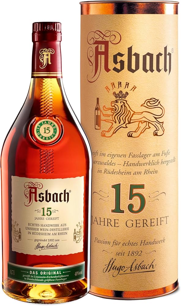 Amazon.co.jp: アスバッハ 15年 40% [ ブランデー ドイツ 700ml
