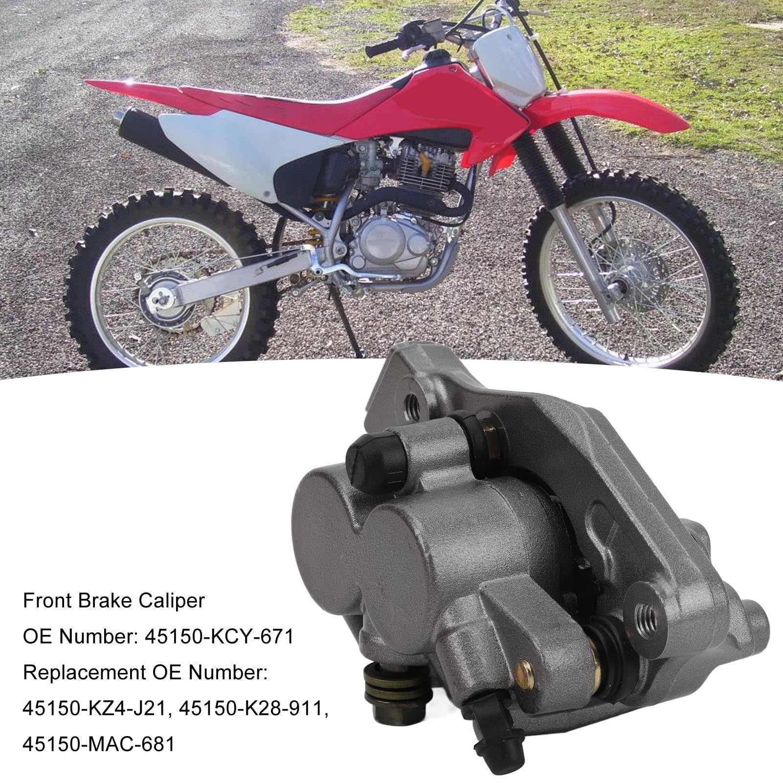 Amazon | フロントブレーキキャリパー（パッド付き） 45150-KCY-671