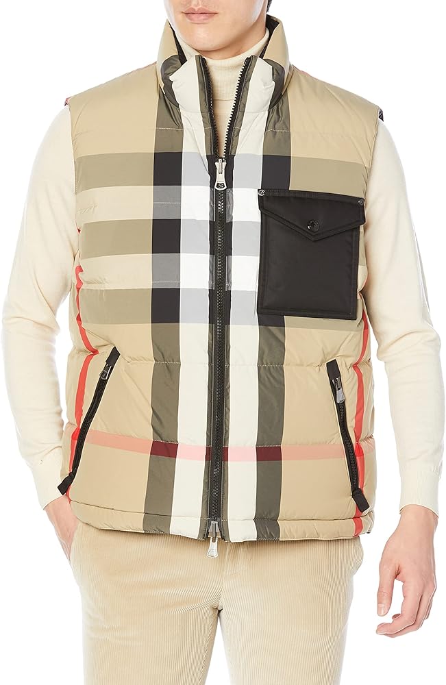 Amazon | [バーバリー] Men's Reversible Down Vest [並行輸入品