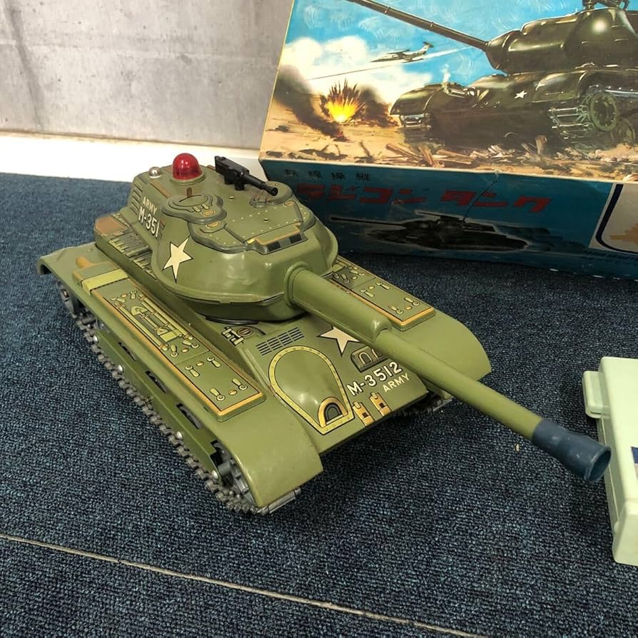 Amazon.co.jp: 当時物 ラジコン タンク 増田屋 マスダヤ MASUDAYA 日本
