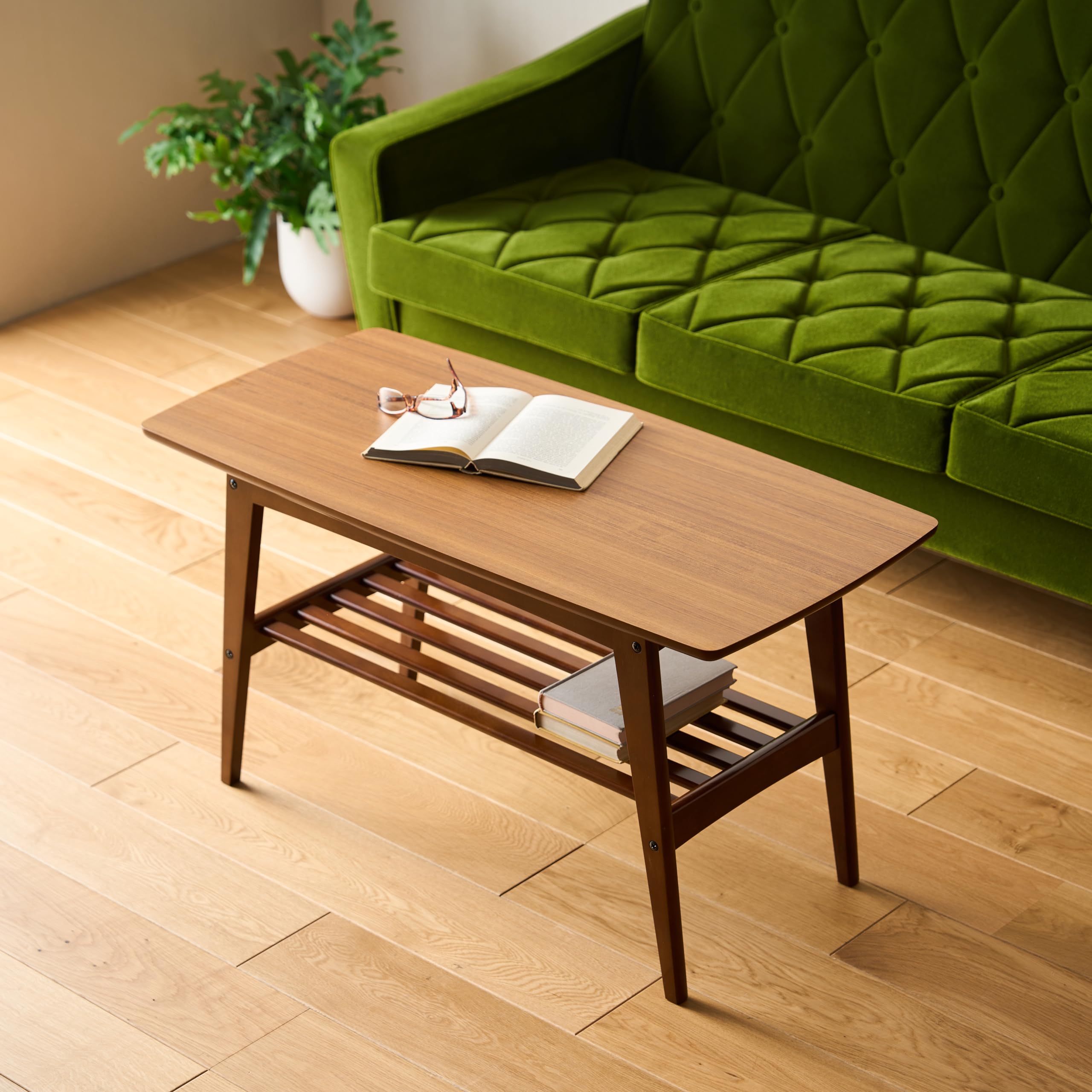 Amazon｜カリモク60 リビングテーブル S ウォールナット T36300SWK