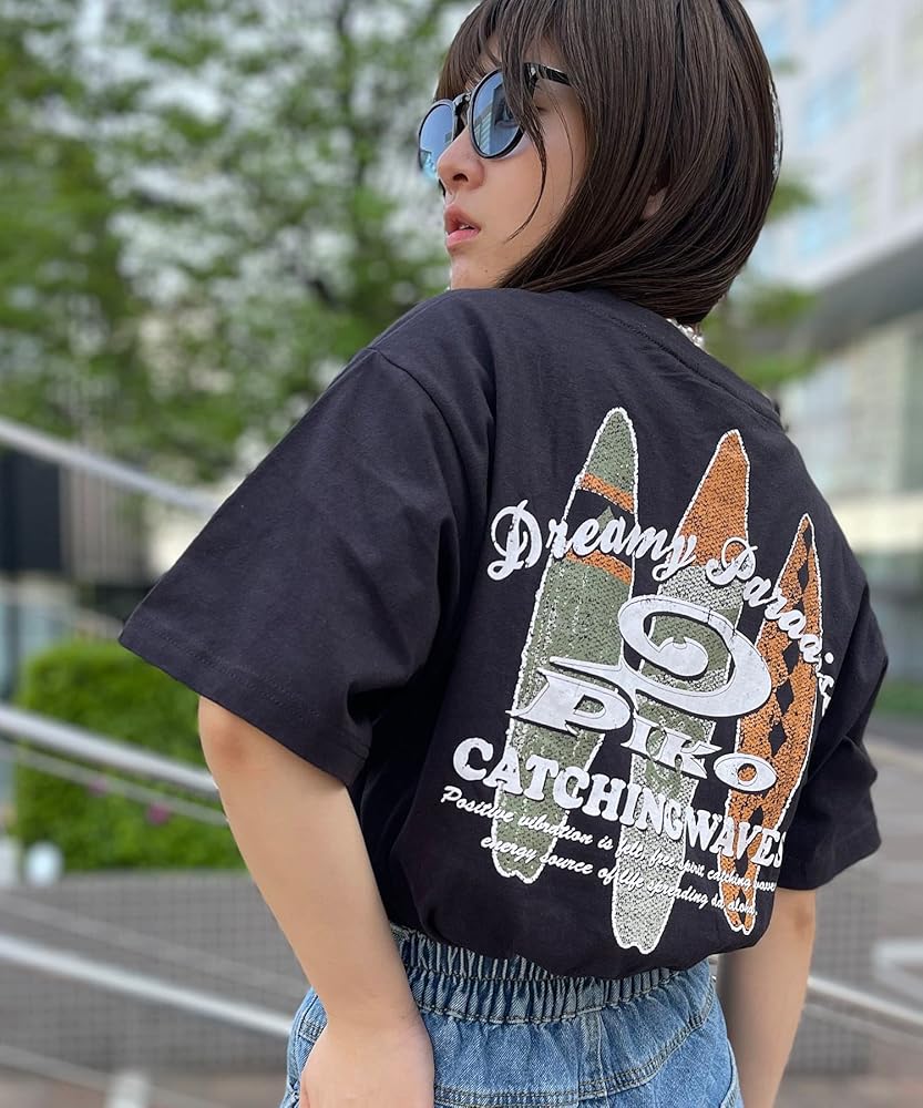 Amazon.co.jp: [ピコ] Tシャツ 半袖 メンズ トップス クルーネック
