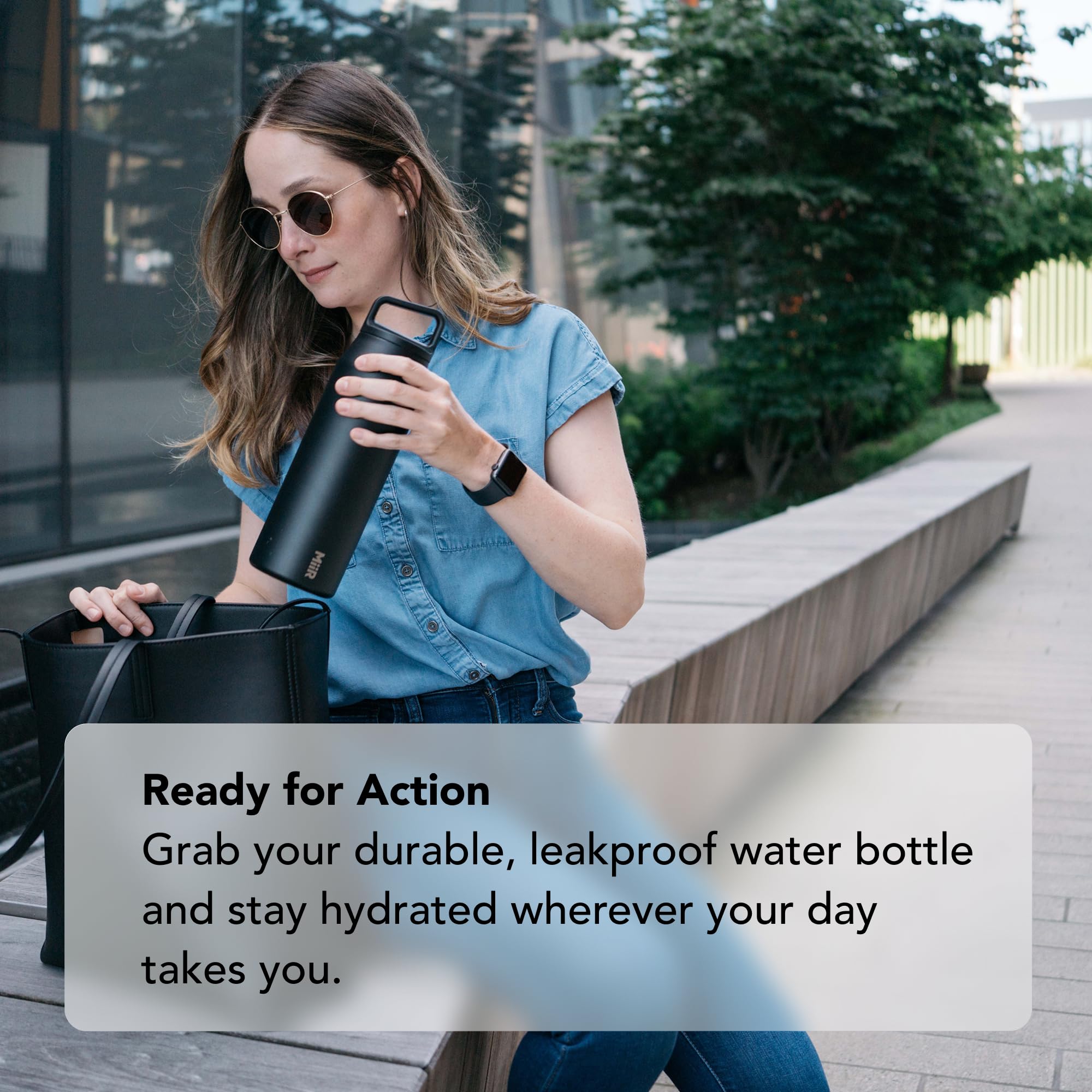 Amazon.com: MiiR Wide Mouth Water Bottle - 20oz Insulated Water