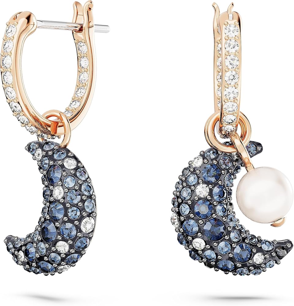 Amazon.co.jp: SWAROVSKI スワロフスキー ルナ ドロップピアス