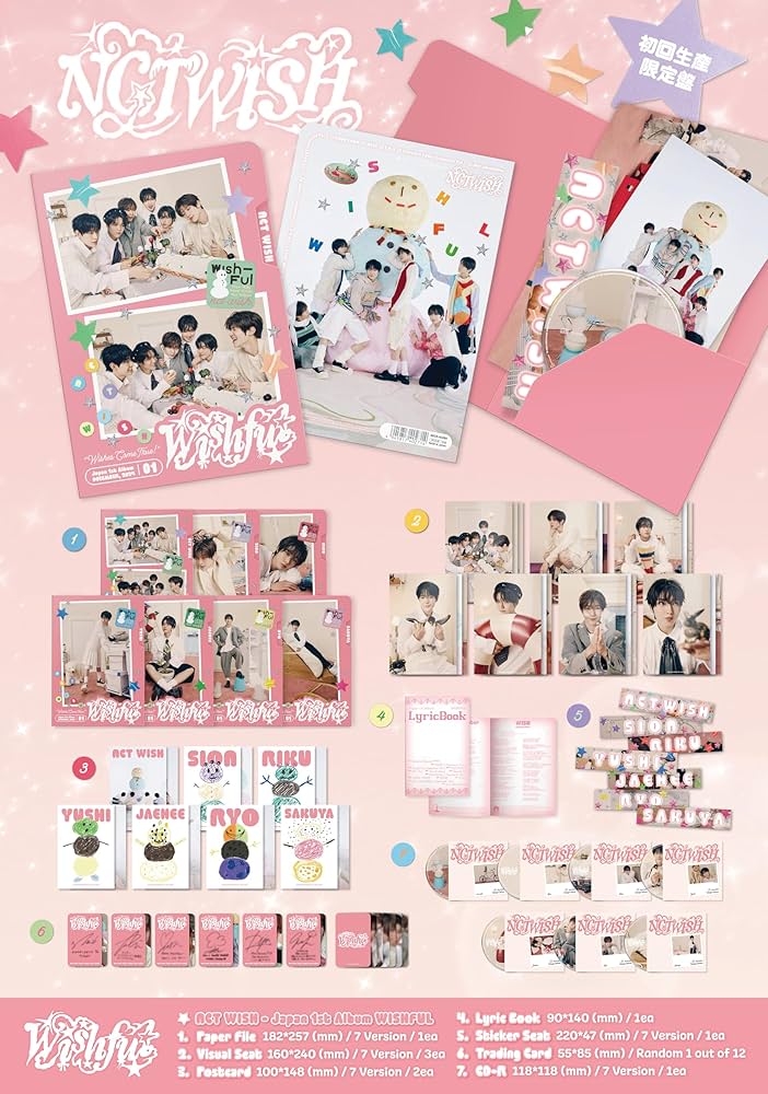 Amazon.co.jp: WISHFUL(AL(初回生産限定)) - NCT WISH: ミュージック