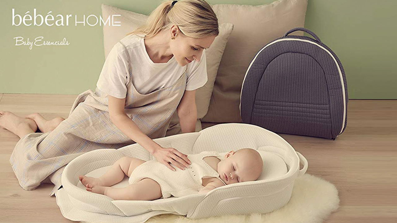 Amazon.co.jp: 【ベビーアムール】 Bebamour ベビーベッド 折りたたみ