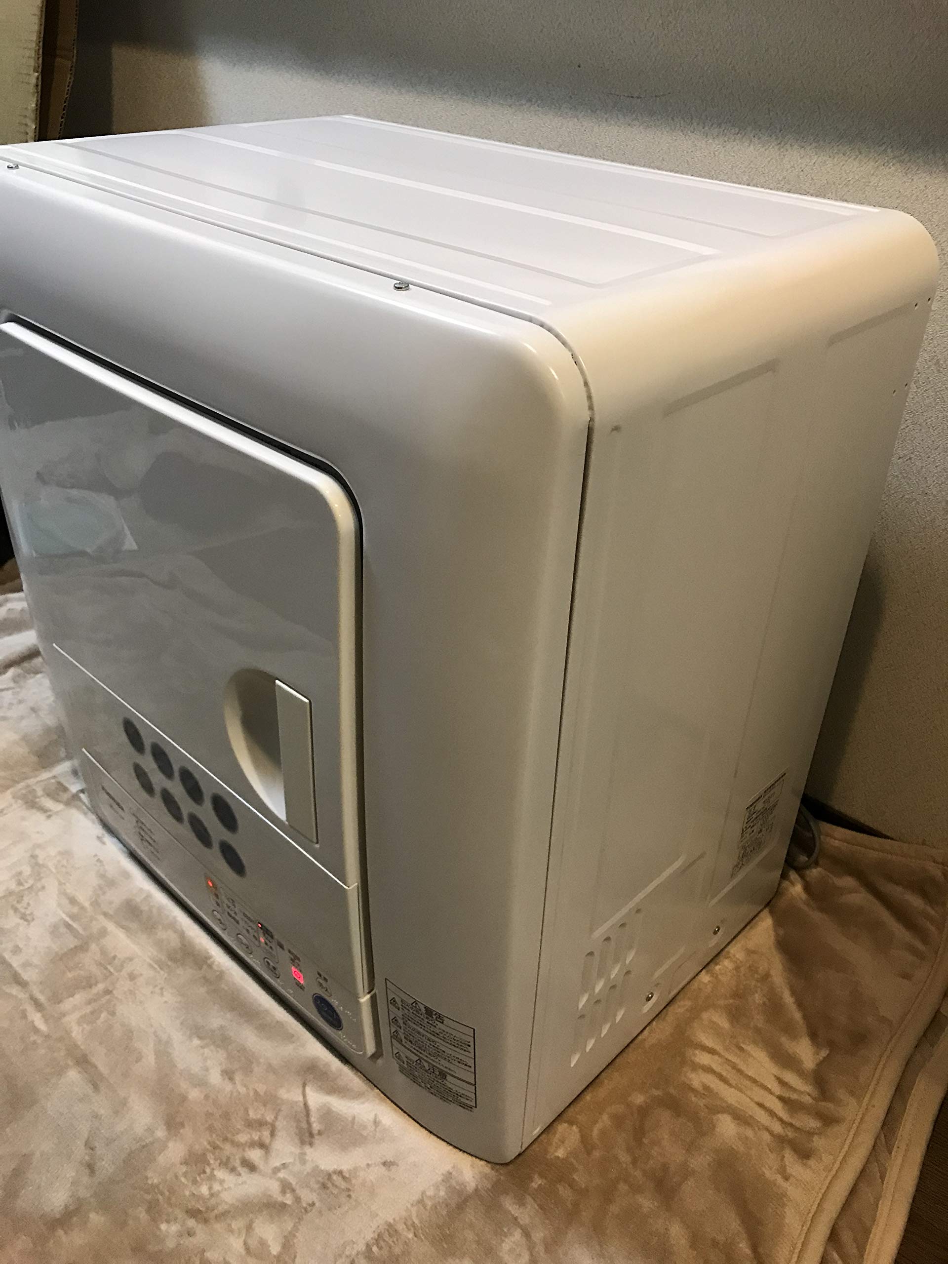 Amazon | 東芝 衣類乾燥機 ED-45C(W) 乾燥容量4.5kg ピュアホワイト