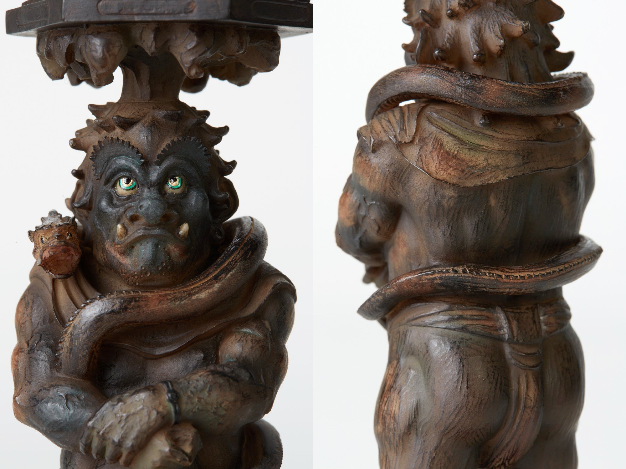 Amazon.co.jp: isumu(イスム) TanaCOCORO[掌] 天燈鬼 竜燈鬼 2体