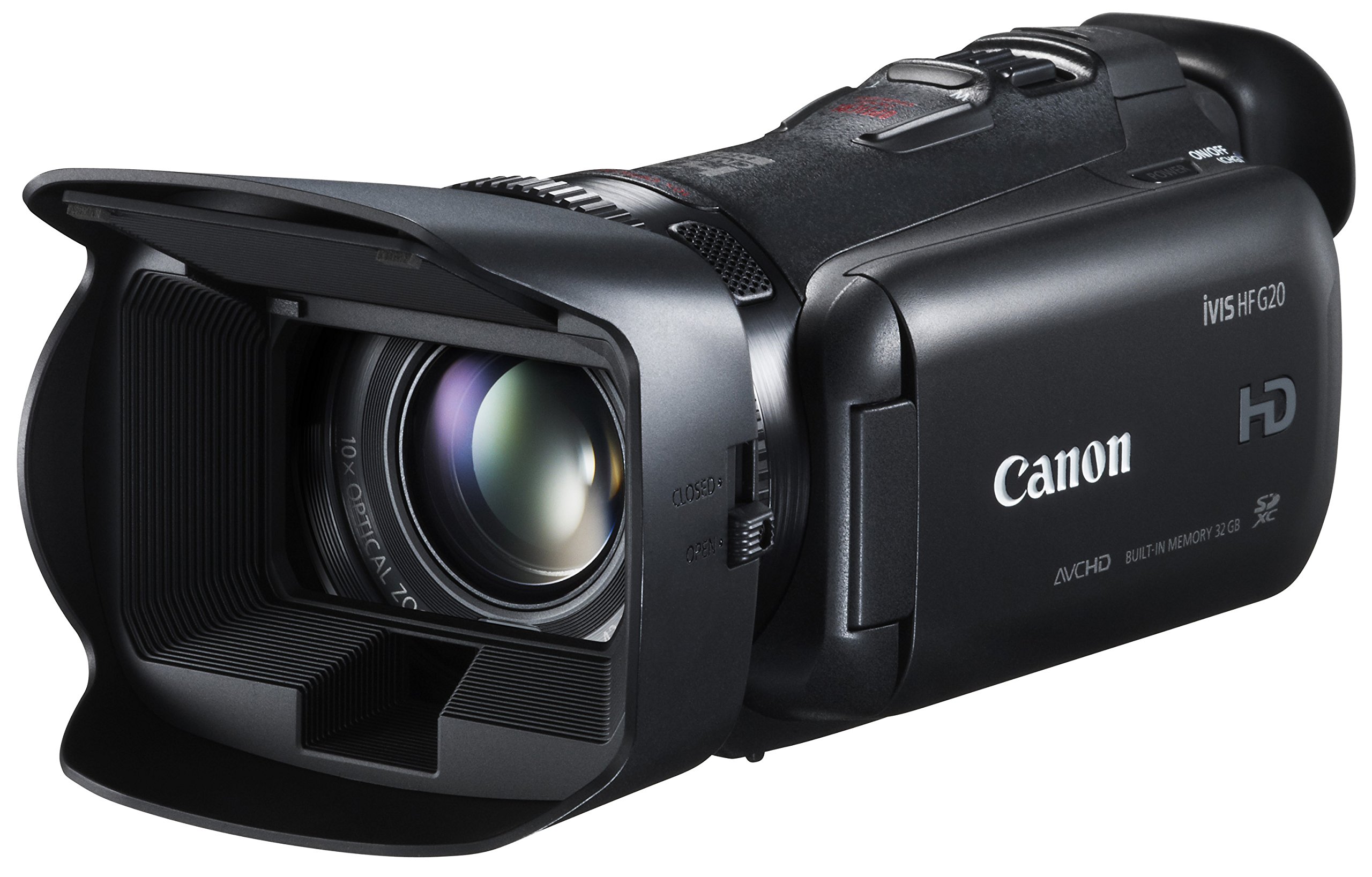 Amazon | Canon デジタルビデオカメラ iVIS HF G20 光学10倍ズーム