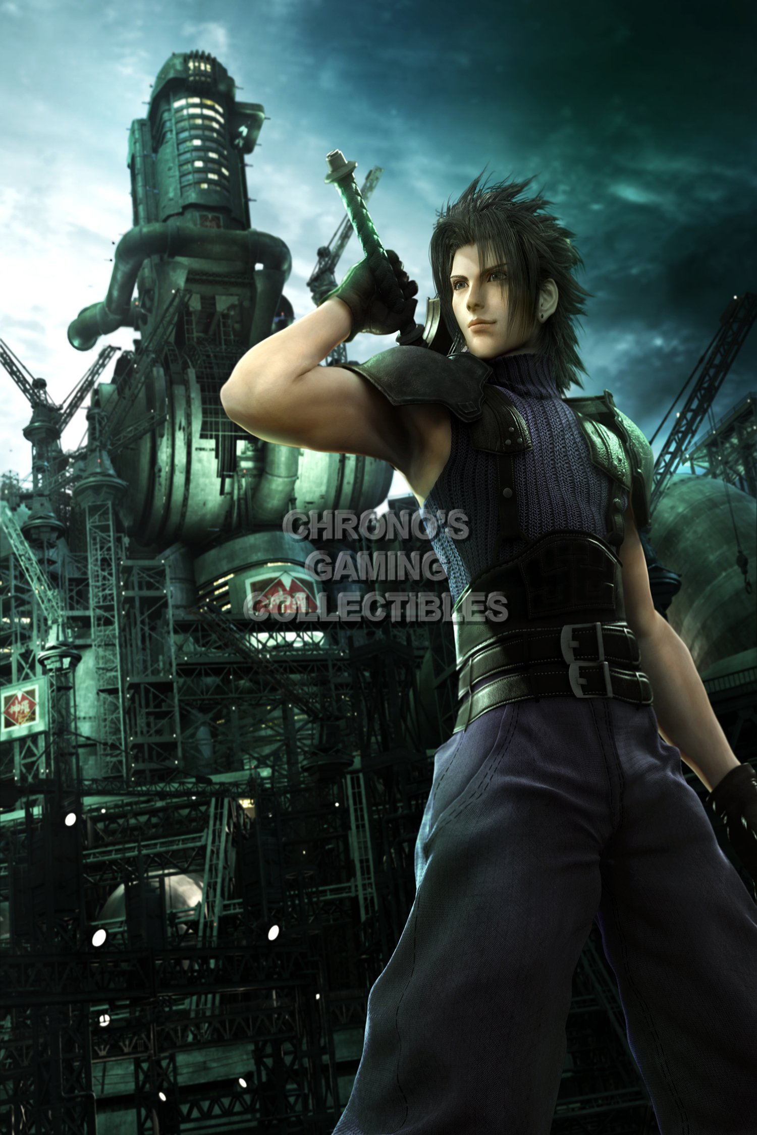 Amazon.com: PrimePoster - Final Fantasy VII Crisis Core Zack Fair