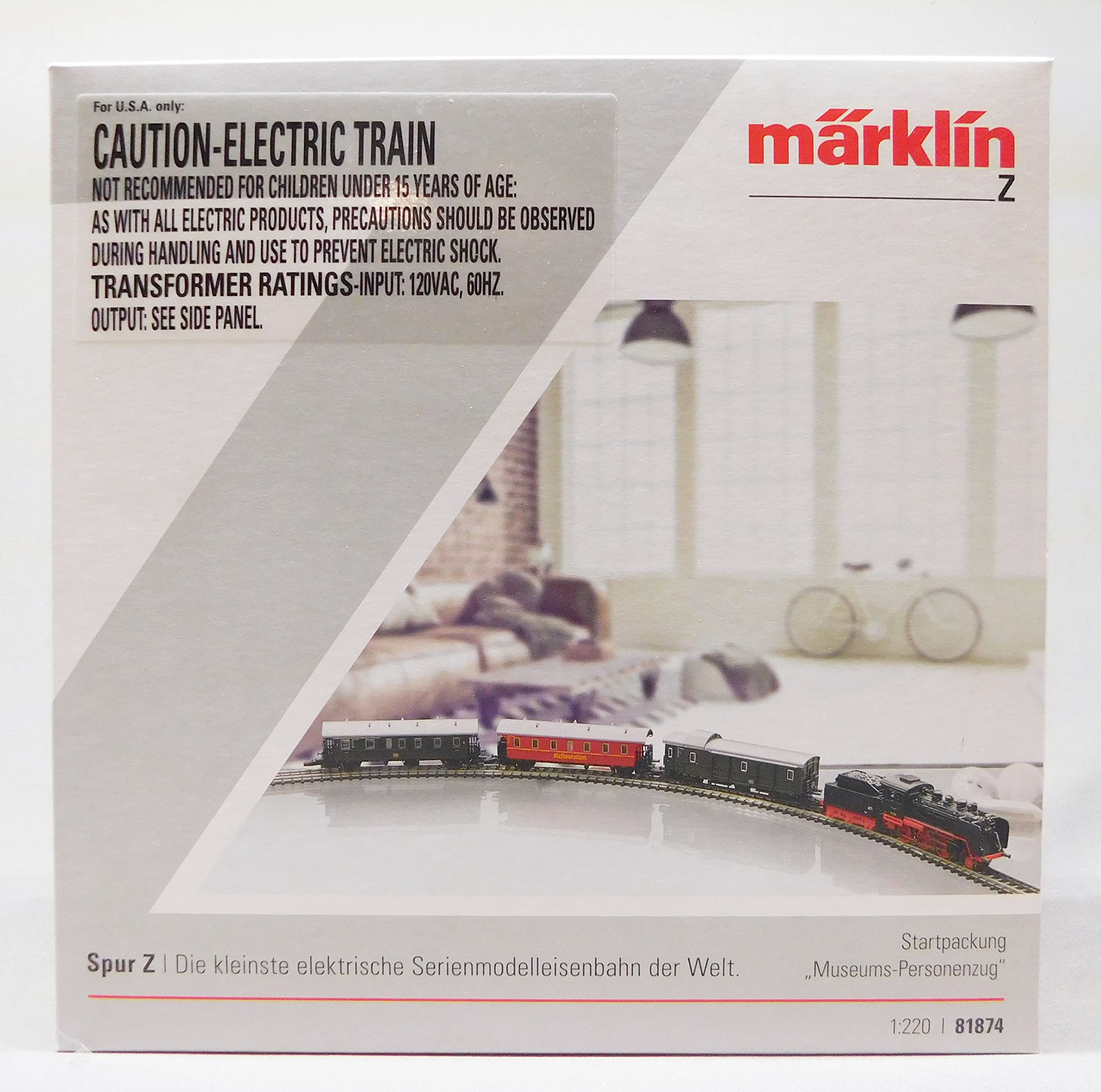 Amazon.com: MARKLIN Z Scale SPUR Z MINI Electric Train Set Museum