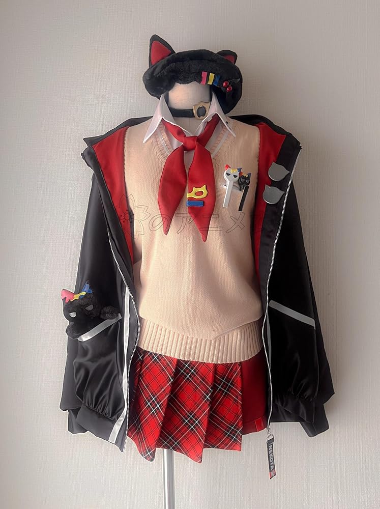 Amazon.co.jp: 【桜のアニメ衣装】Vtuber 猫汰つな 制服 コスプレ衣装