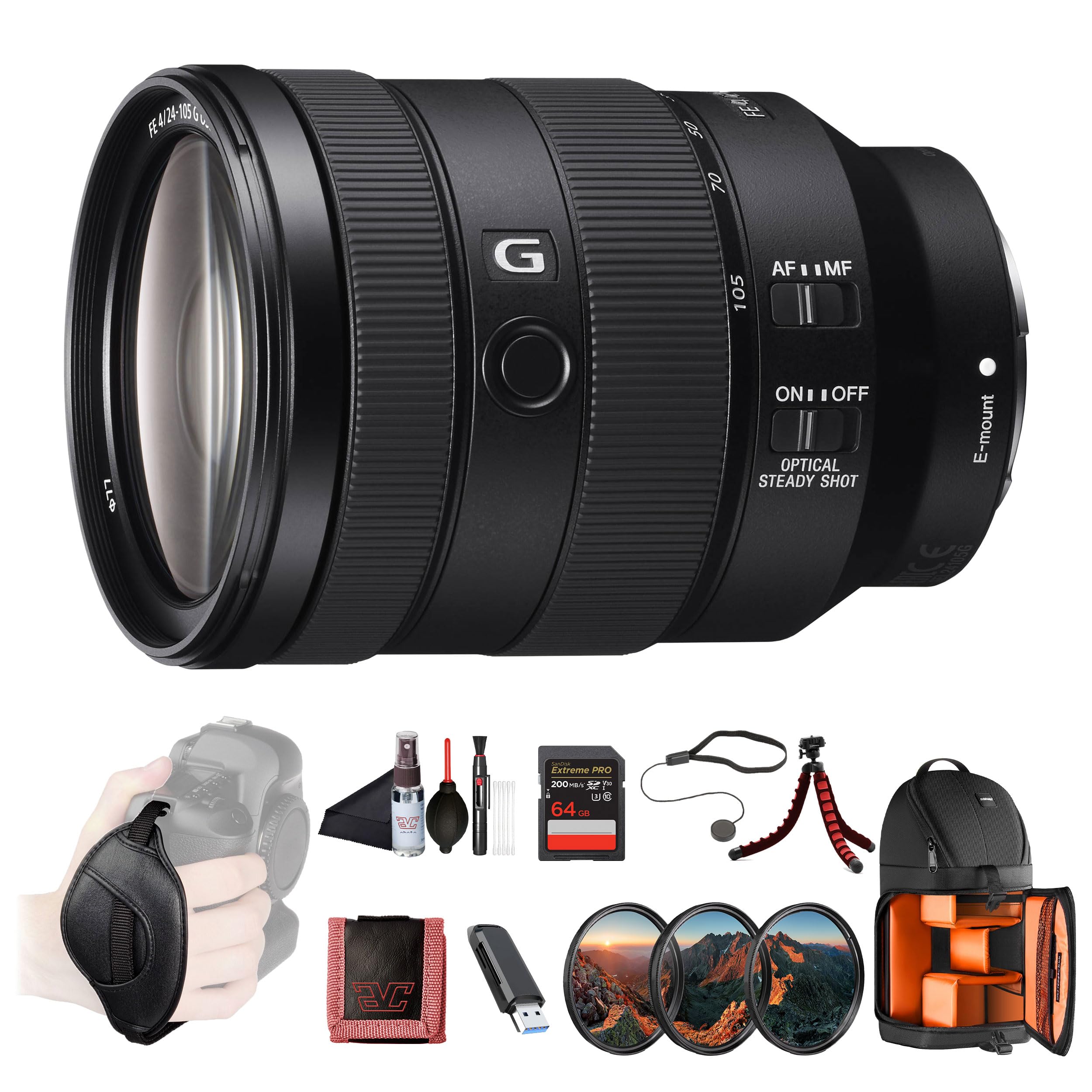 Amazon.com : Sony FE 24–105mm F4 G OSS Standard Zoom Lens