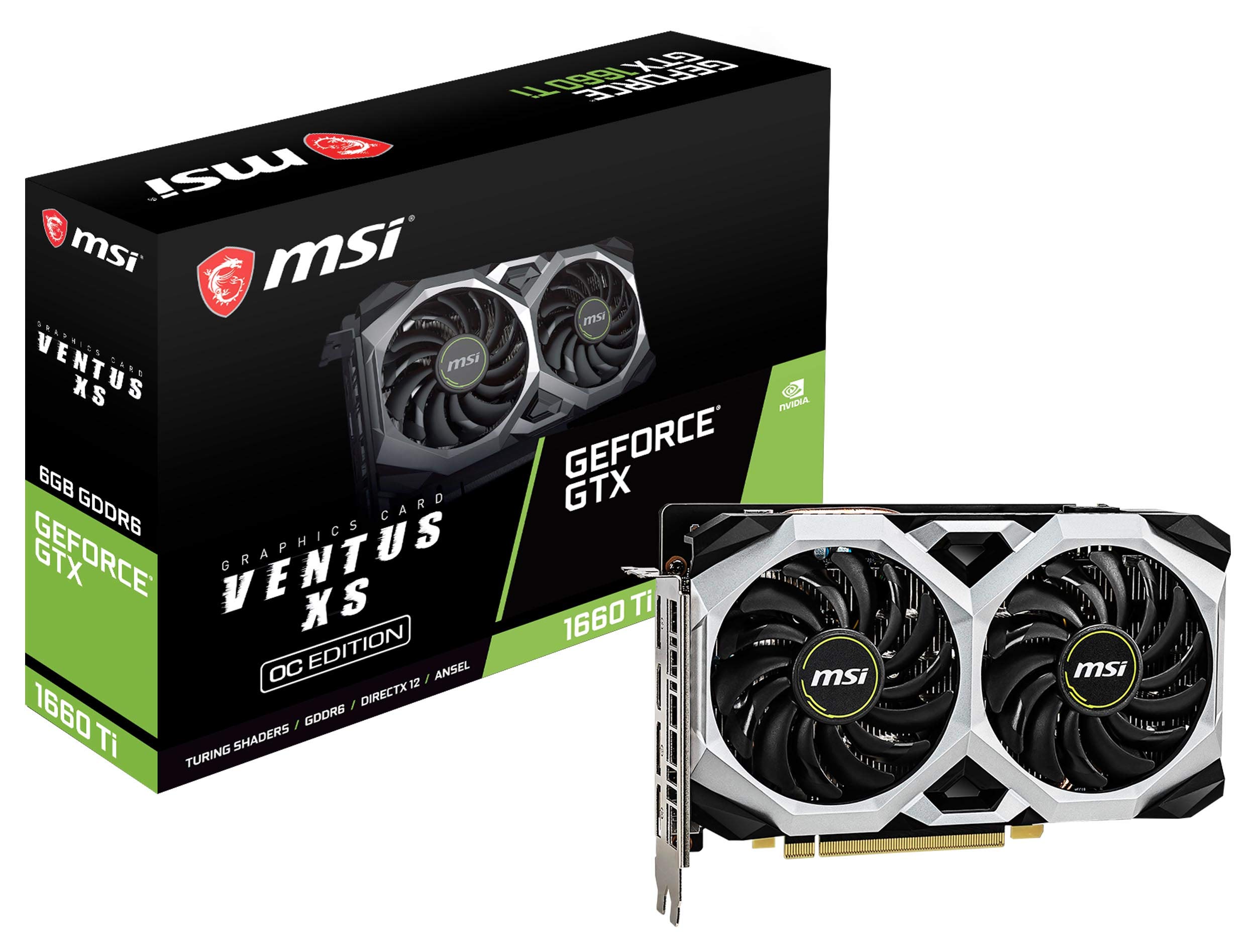 Amazon | MSI(エムエスアイ) グラフィックボード GeForce GTX 1660 Ti