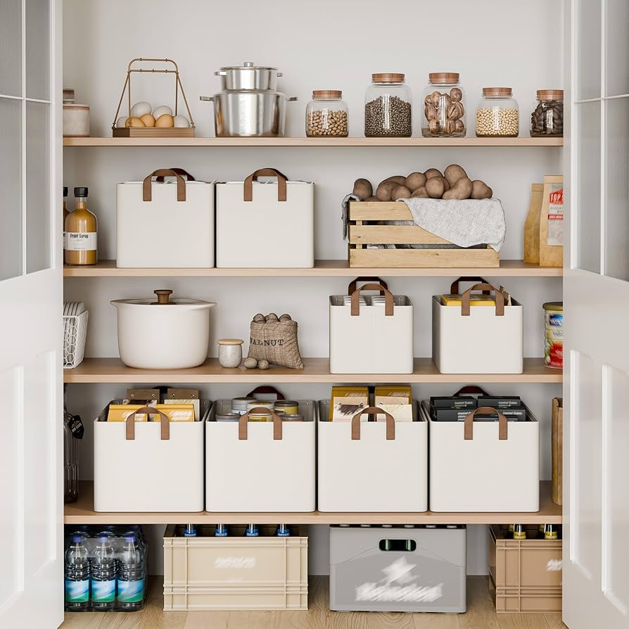 Amazon.com - StorageWorks Storage Bins, Fabric Storage Bins for