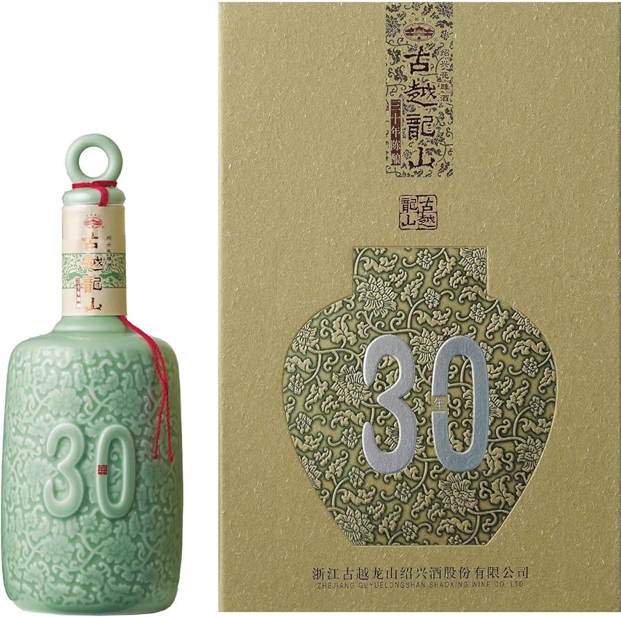 Amazon.co.jp: 古越龍山 紹興酒500ml 陳醸30年 壷 永昌源 ギフト