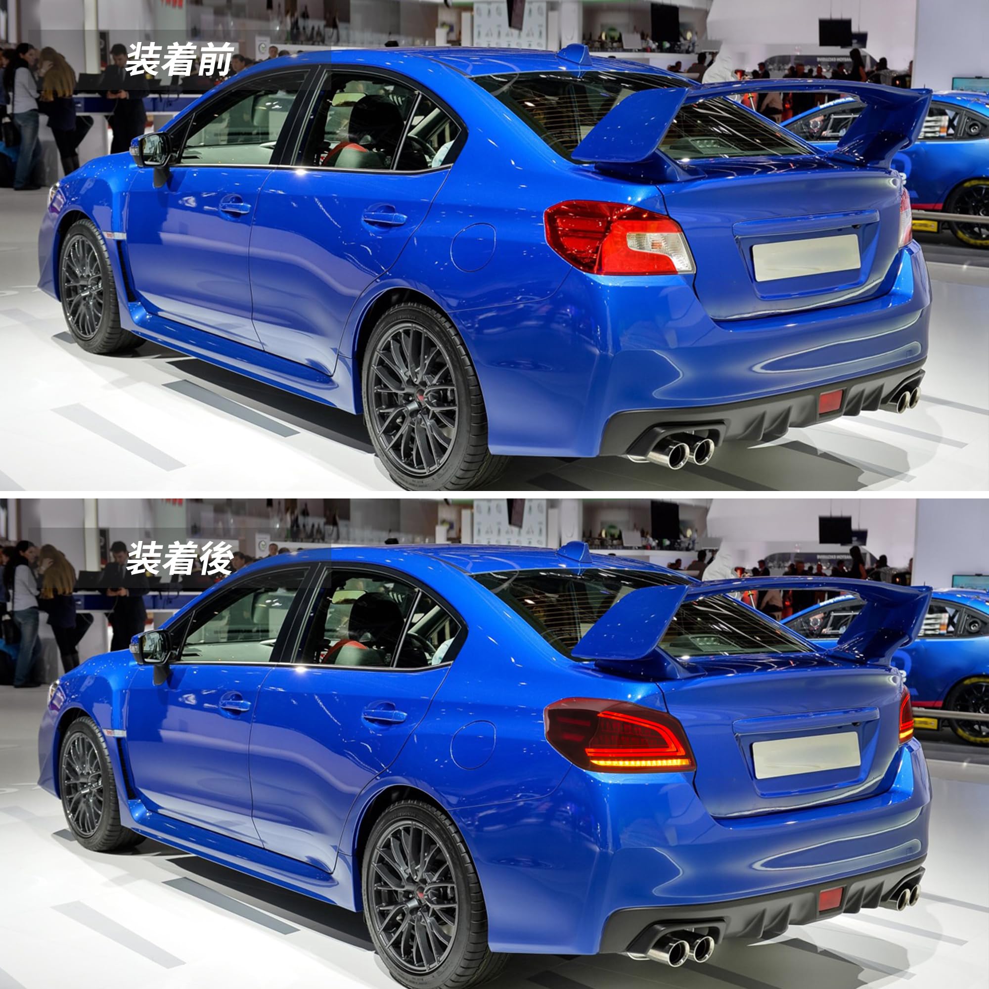 Amazon | VLAND スバル WRX S4 テールランプ STI VAB VAG 流れる