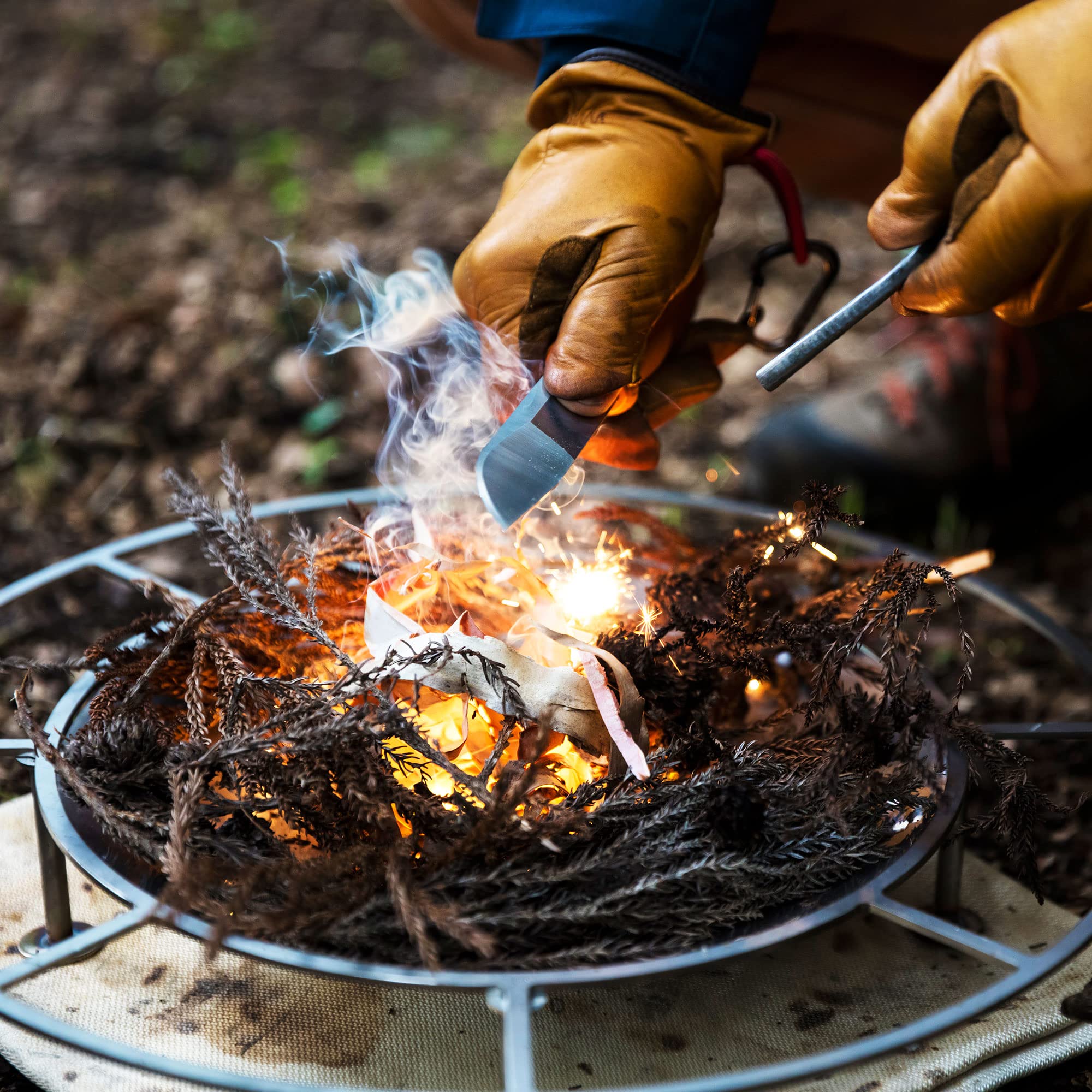 Amazon | タキビズム リアル ファイヤースタンド ジカビ スタンダード