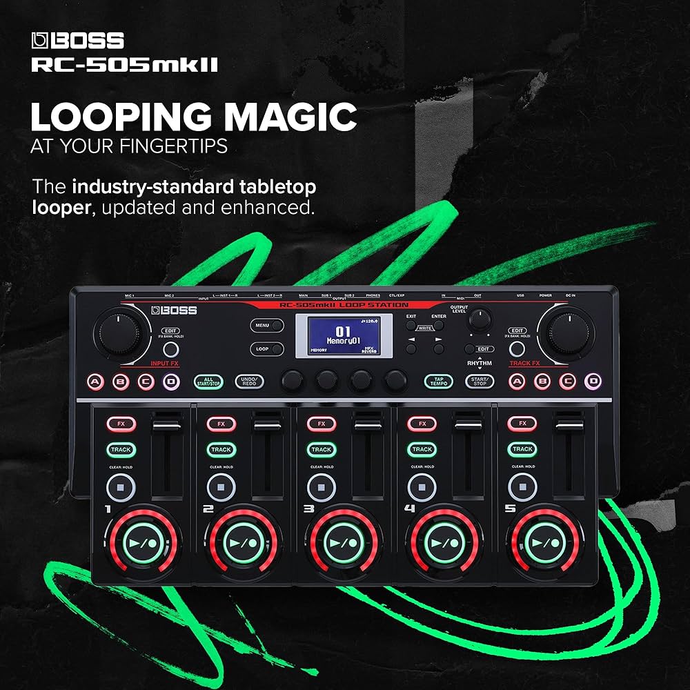 Boss RC-505MKII Loop Station : Amazon.in: Musical Instruments