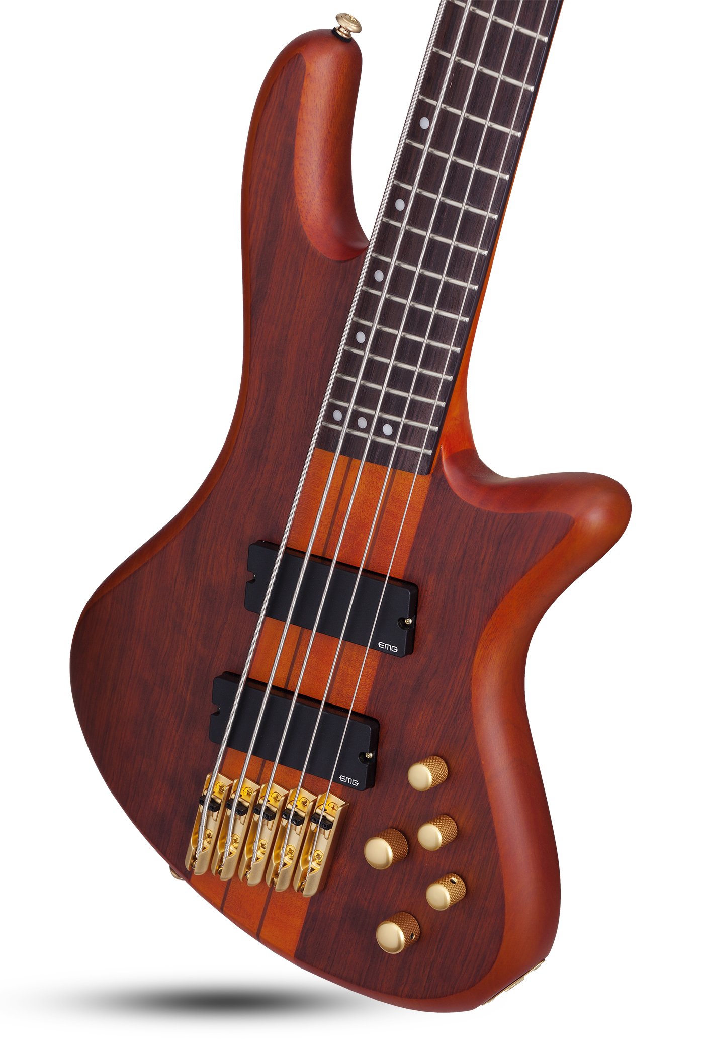 Amazon.com: Schecter Stiletto Studio-5 FF - Honey Satin : Musical