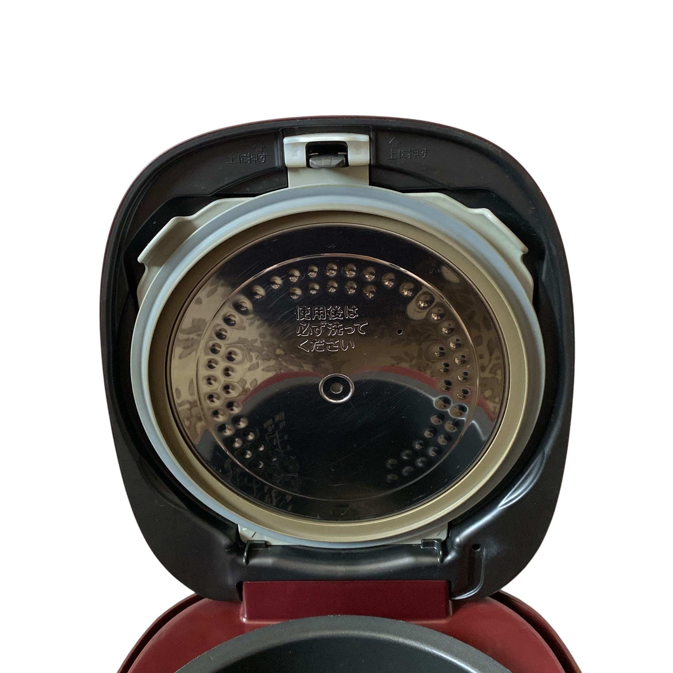 Amazon | RC-18VRK-R(グランレッド) 鍛造かまど銅釜 真空IH炊飯器 1升