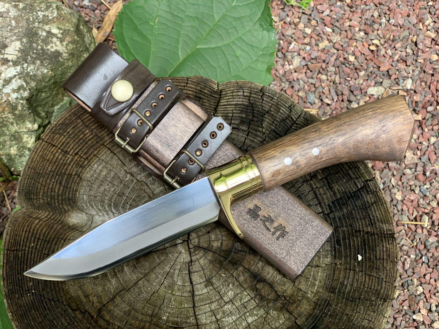 Amazon.co.jp: 晶之作 土佐アウトドア剣鉈120 日立青紙スーパー鋼 磨き