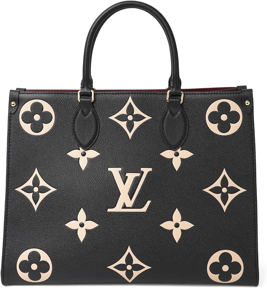 Amazon | [ルイヴィトン] トートバッグ M45495 オンザゴー MM ブラック