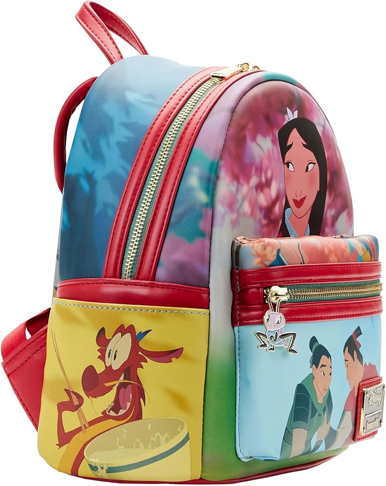 Amazon.co.jp: Loungefly ディズニー ムーラン プリンセス シーン ミニ