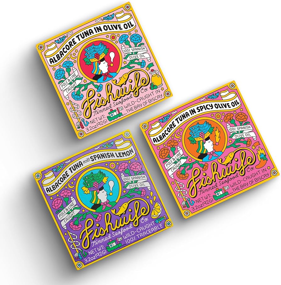 Amazon.com: Fishwife Albacore Tuna Trio 3-Pack (with Lemon, Spicy