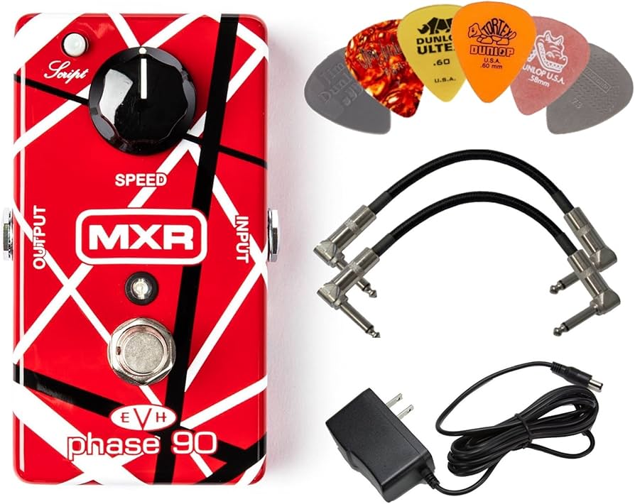 Amazon.com: MXR EVH90 Phase 90 Effects Pedal Bundle w/2 Patch