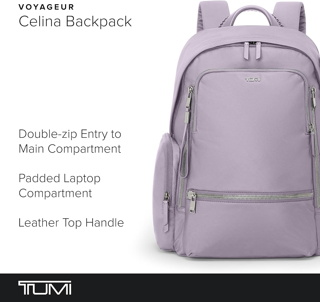 Amazon.com: Tumi Women's Celina Backpack Lavender One Size