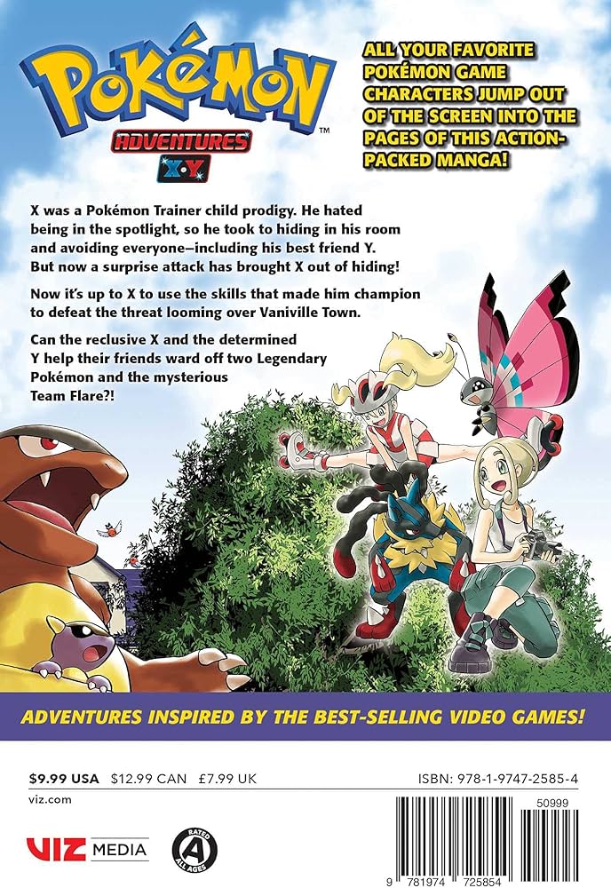 Amazon | Pokémon Adventures: X•Y, Vol. 1 | Kusaka, Hidenori