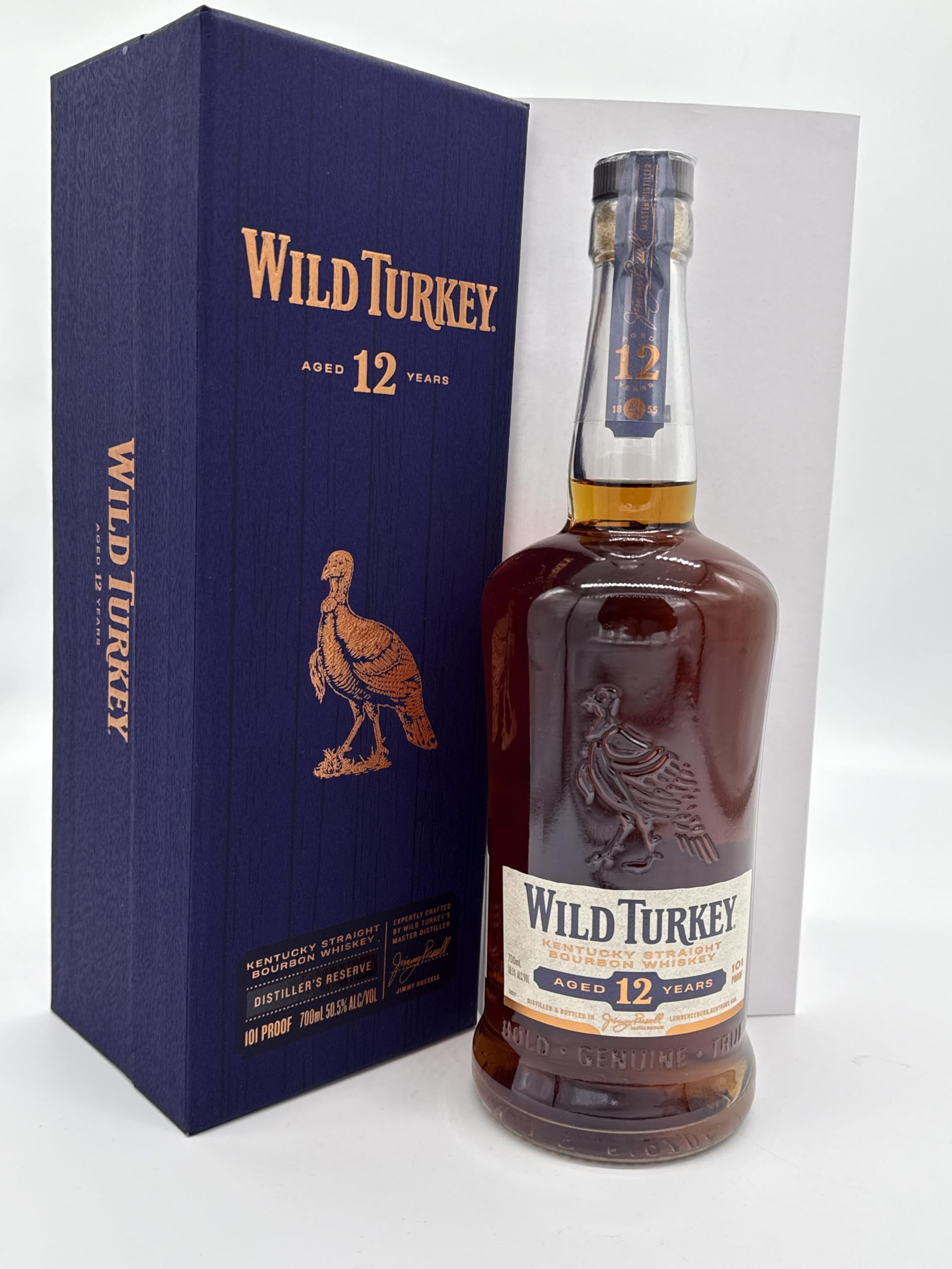 Amazon.co.jp: WILD TURKEY ワイルドターキー 12年 50.5度 ギフト箱