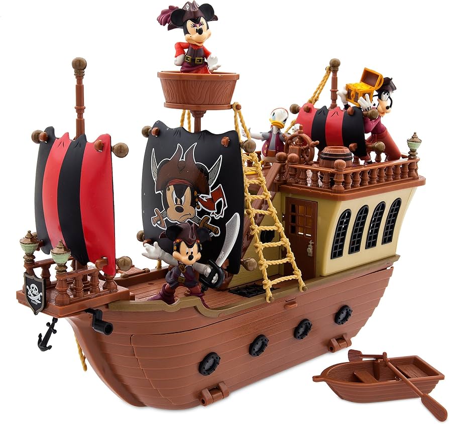 Amazon.co.jp: Disney Store公式ミッキーマウスとフレンズ海賊船プレイ