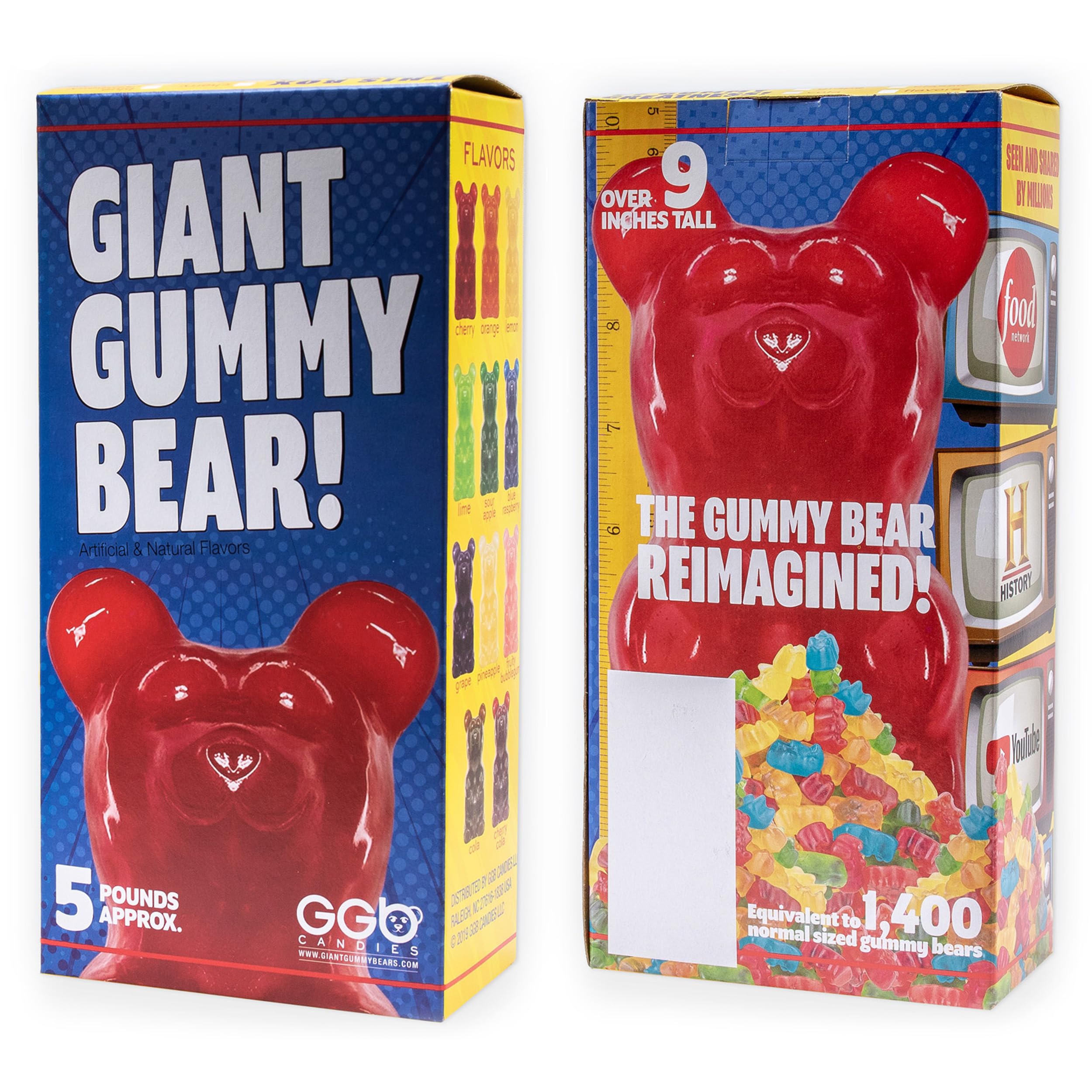Amazon.com : The Original Giant Gummy Bears!™ from GGB Candies