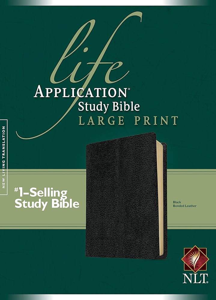 NLT Life Application Study Bible, Second Edition, Large Print (Red