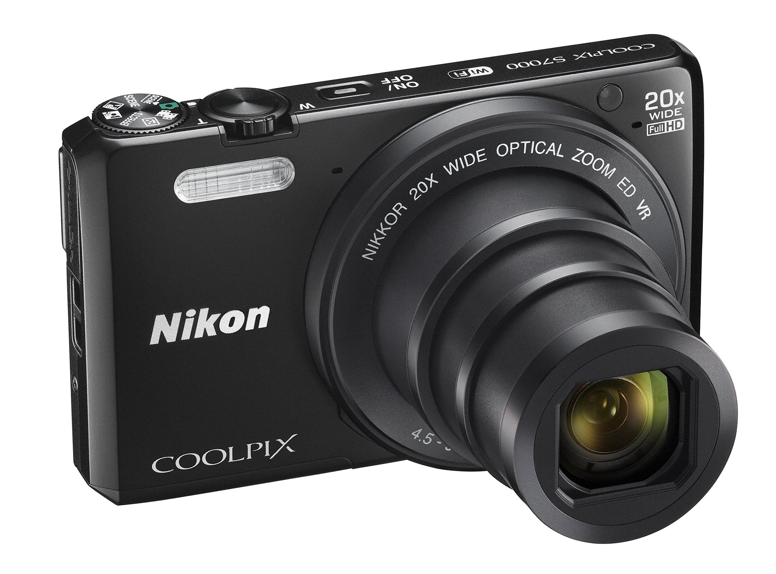 Amazon | Nikon デジタルカメラ COOLPIX S7000 ブラック S7000BK