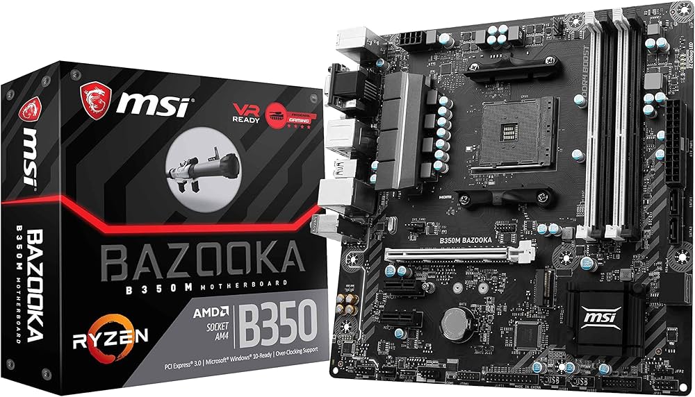 Amazon | B350M BAZOOKA | MSI | マザーボード 通販