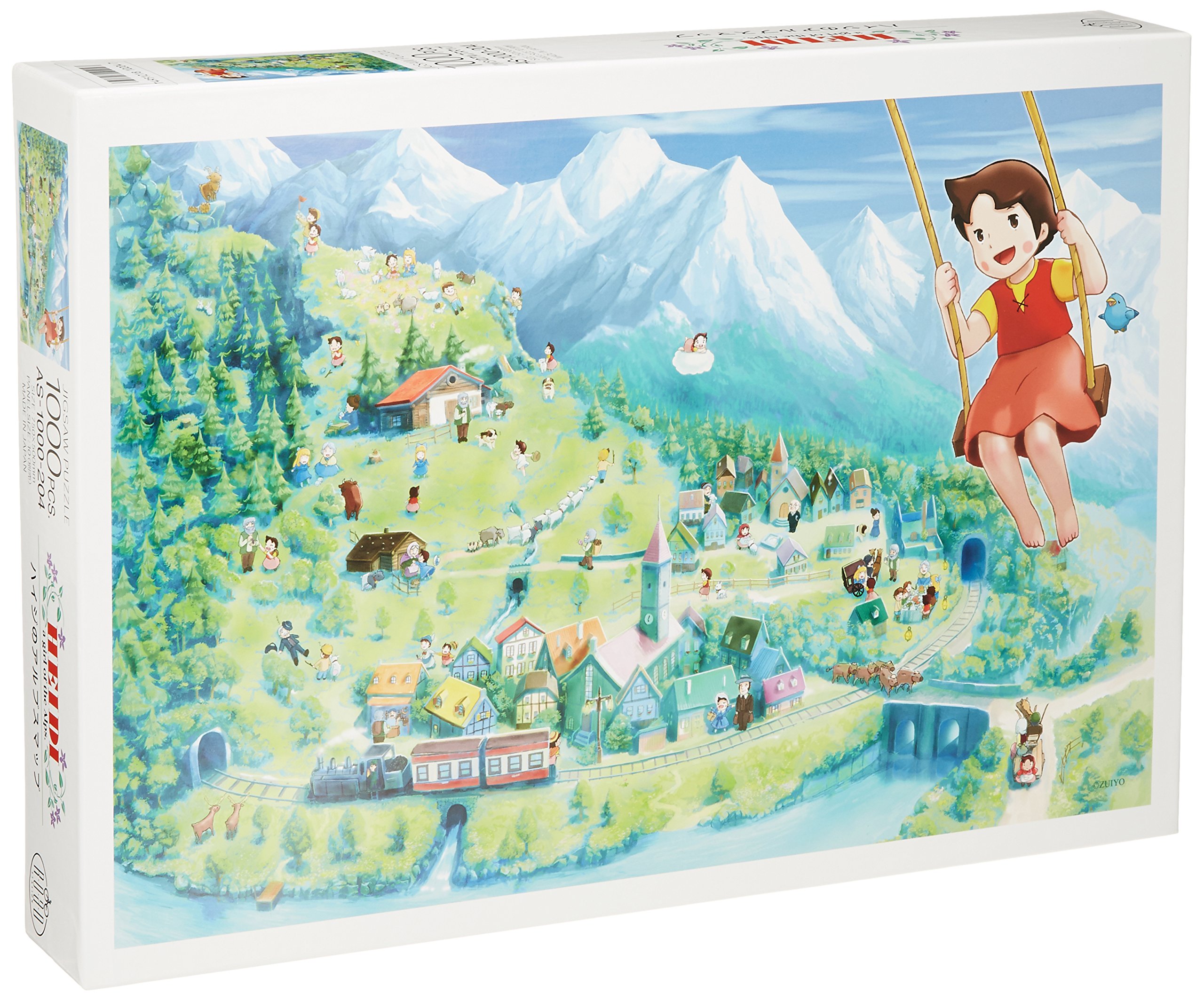 Amazon.co.jp: 1000ピース ジグソーパズル アルプスの少女ハイジ