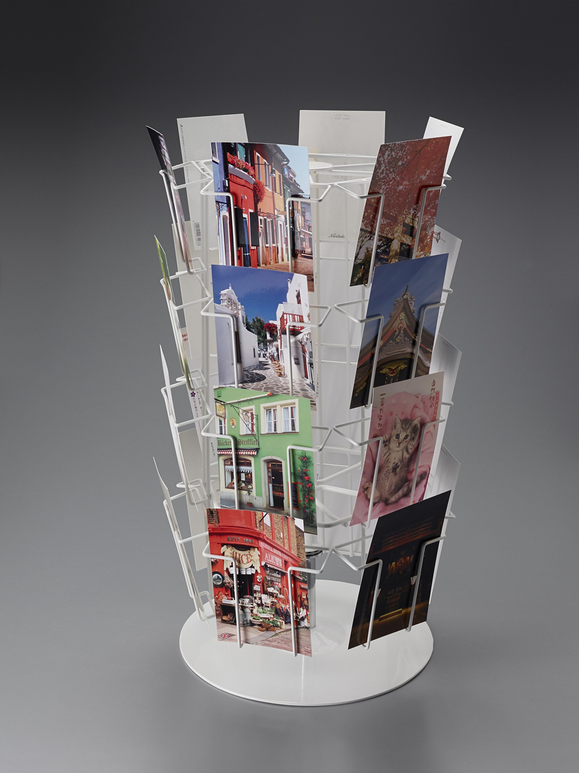 Amazon.co.jp: 卓上ポストカード回転什器 トーネット: 文房具