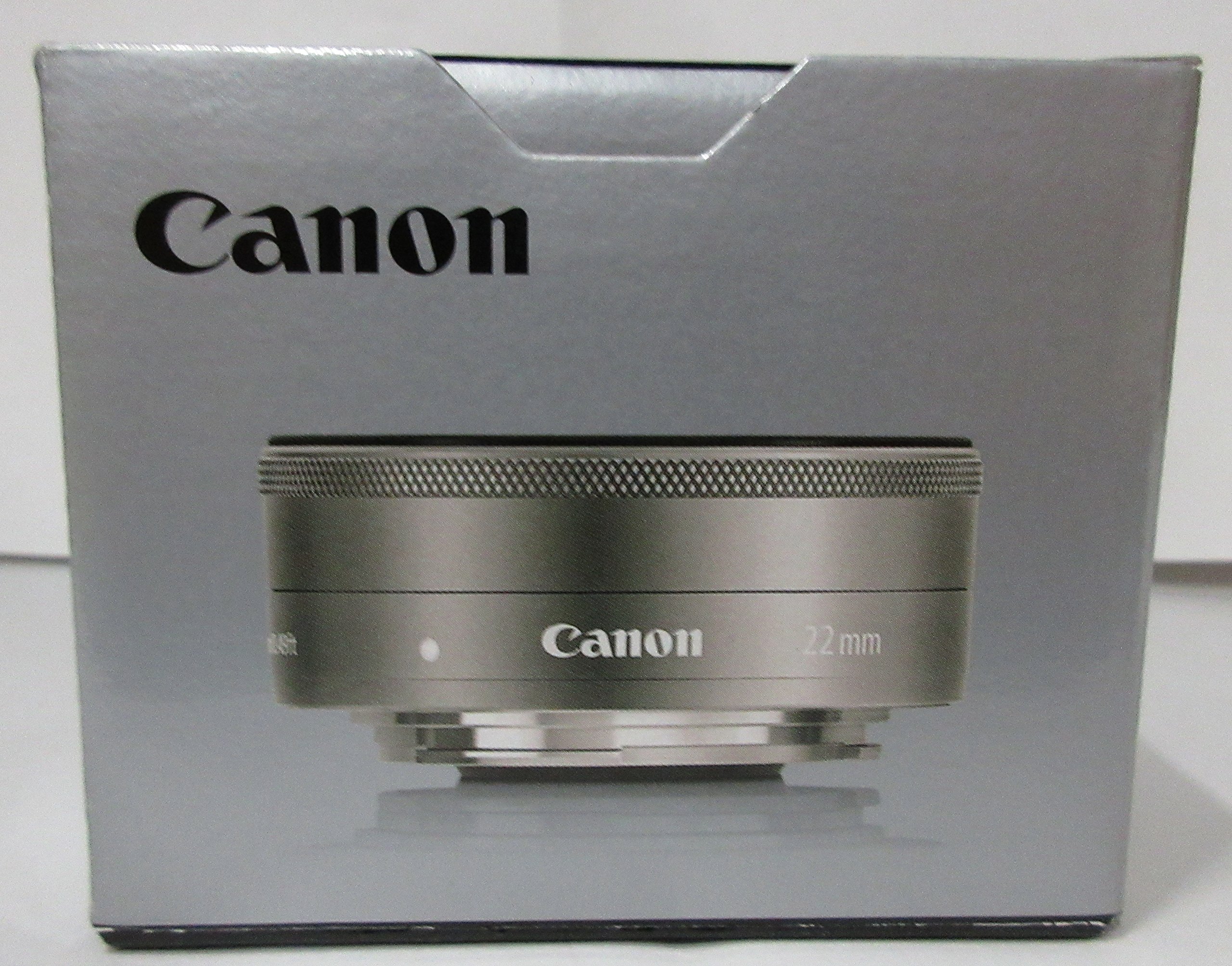Amazon.co.jp: Canon 単焦点広角レンズ EF-M22mm F2 STM シルバー