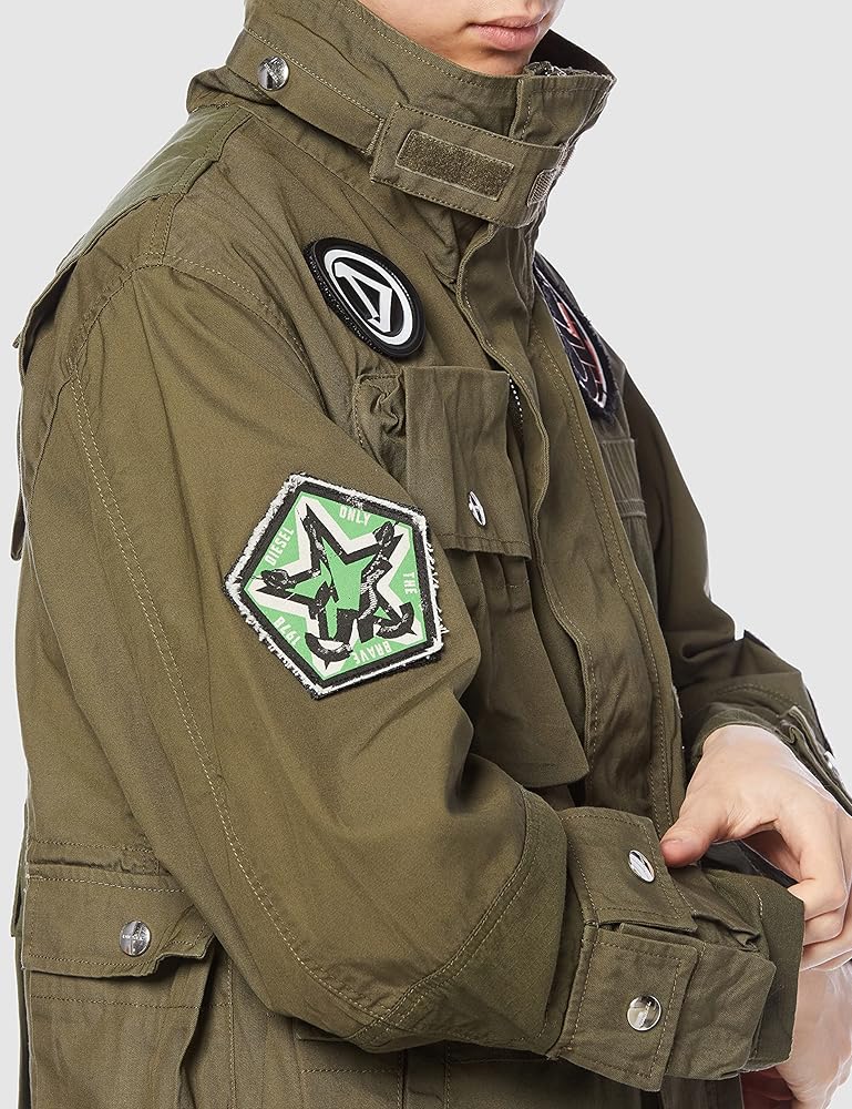 Amazon | [Diesel] (ディーゼル) メンズ ジャケット ミリタリー