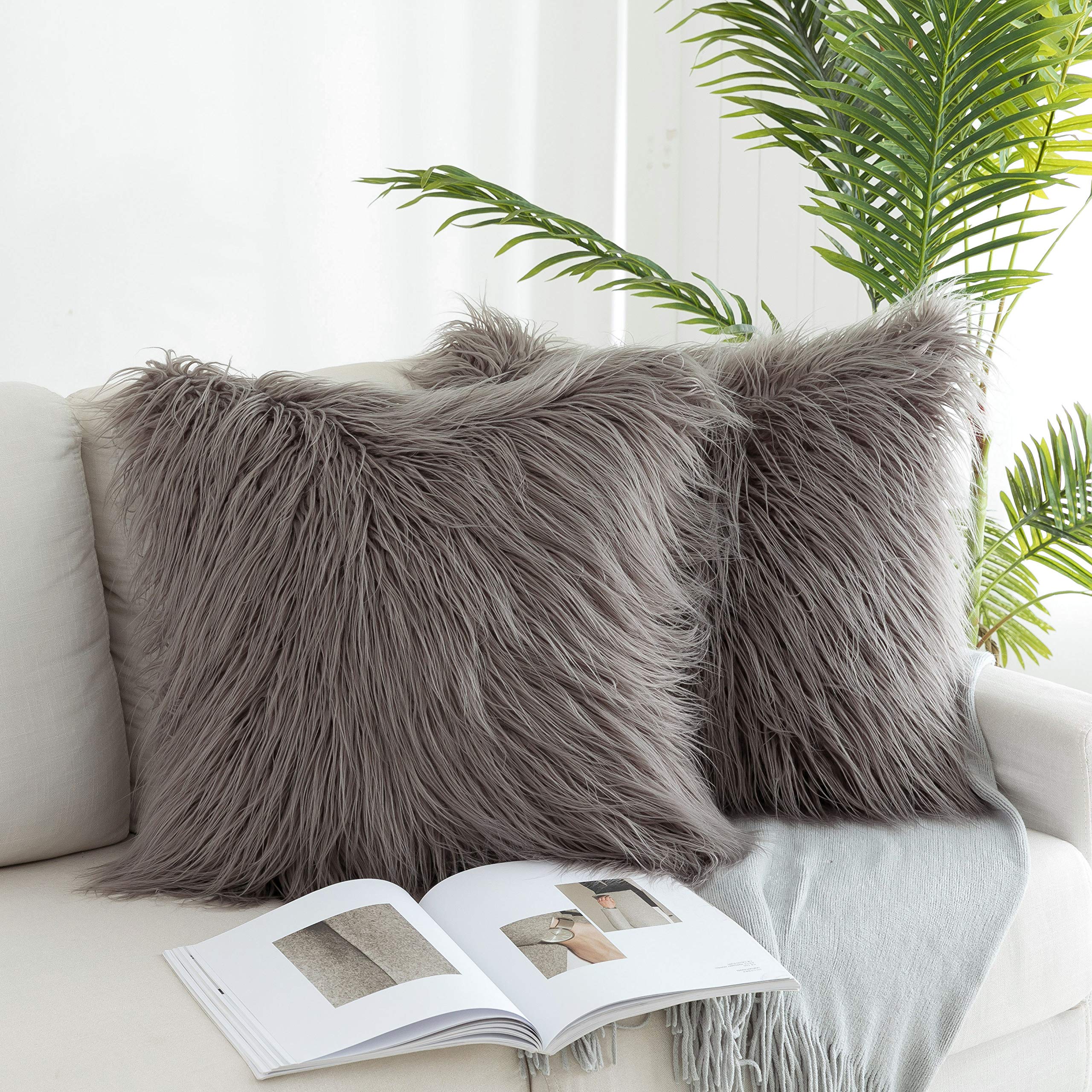 Amazon.com: Kevin Textile Merino Style Mongolian Decorative Faux