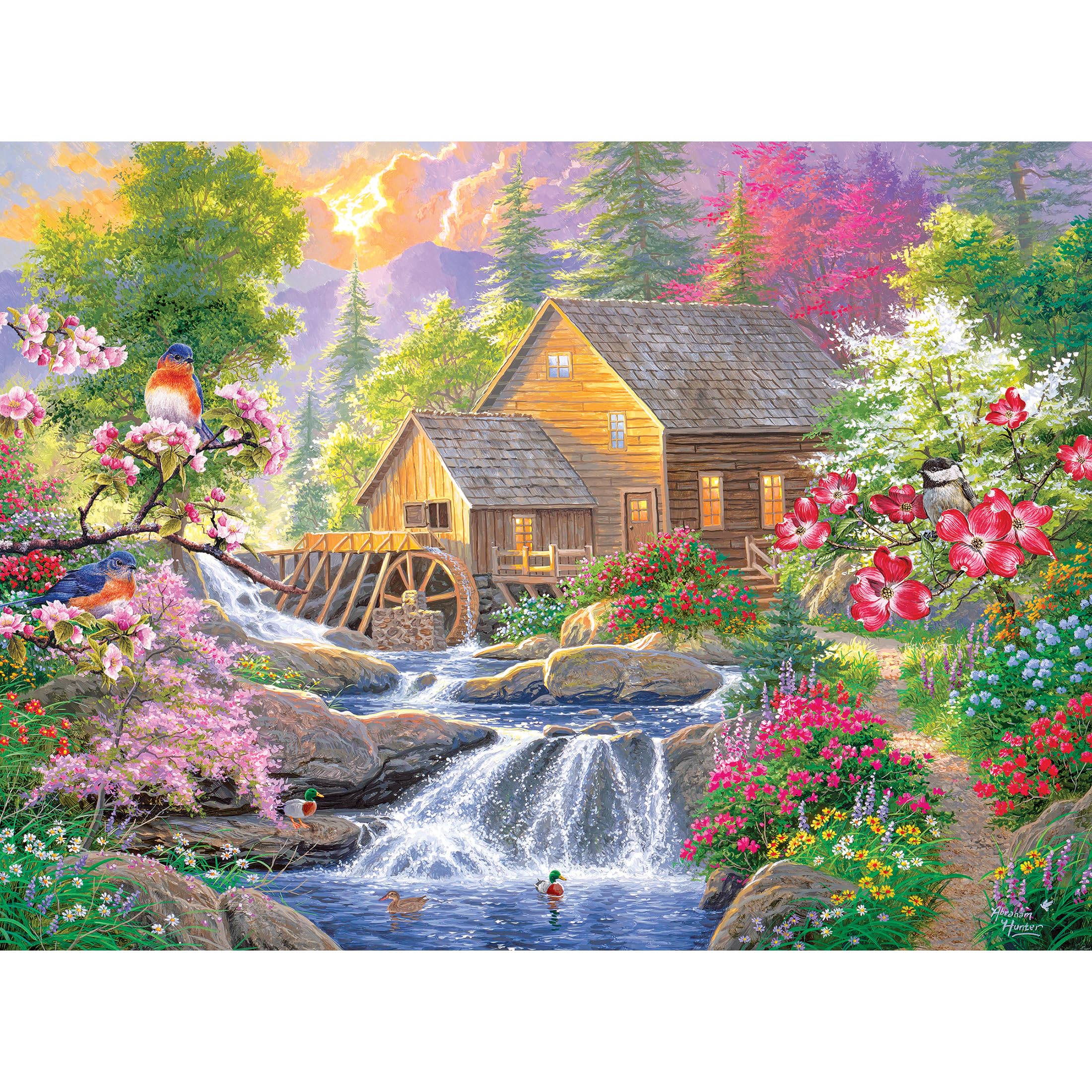 Amazon | Cra-Z-Art Puzzles アブラハムハンター 1000ピース