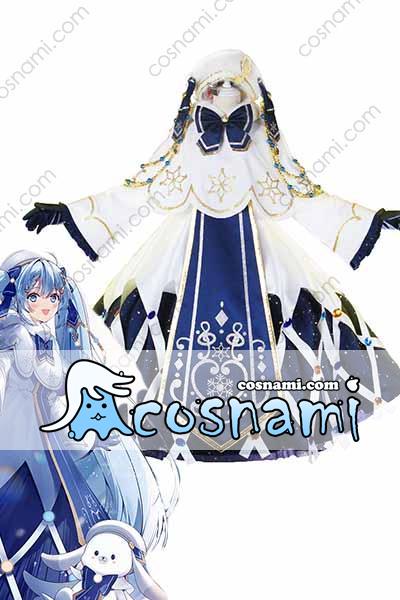 VOCALOID ボーカロイド 初音ミク 雪ミク2021 コスプレ衣装