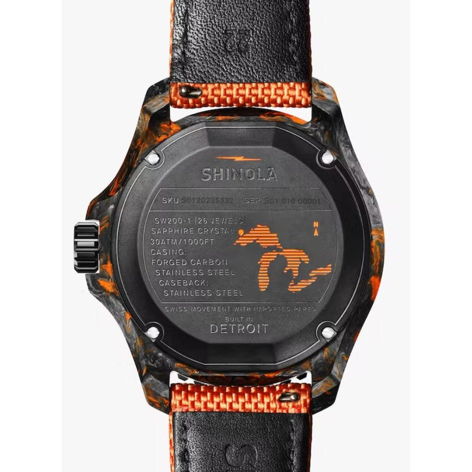 Shinola THE FORGED CARBON MONSTER AUTOMATIC 45MM S0120235331