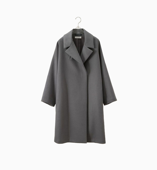 フォローコート」 NIGHT GREY「Follow Coat」soutiencollar（ステン
