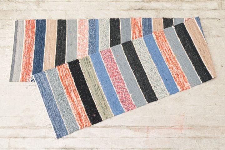 北欧家具 talo フィンランド製 トラースマッタ （裂き織りマット）