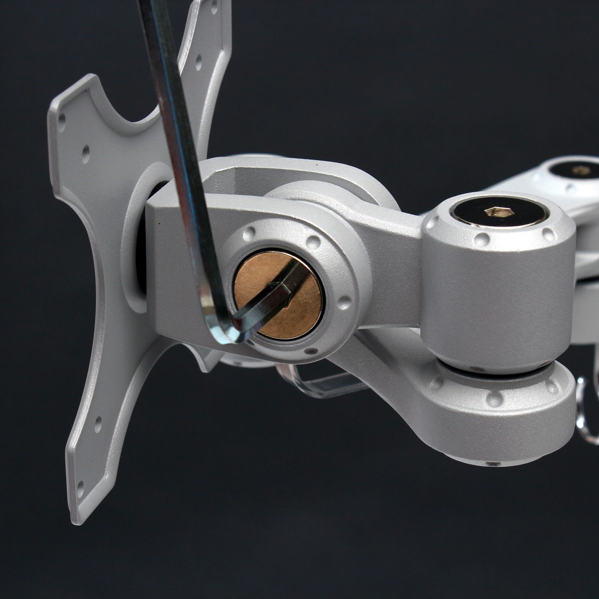 8軸式スウィベルデュアルモニタアーム2 | THANKO